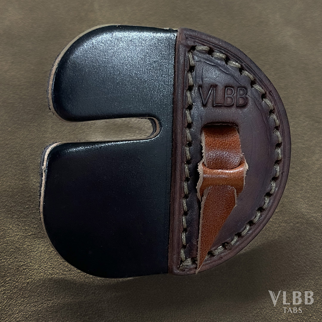 Split-finger Tab Horween Cordovan - M size