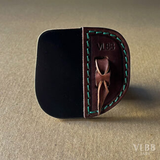 Three-under Tab Horween Cordovan - L size